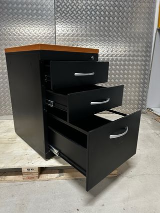 Cajonera oficina metálica con llave