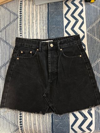 Falda tejana negra