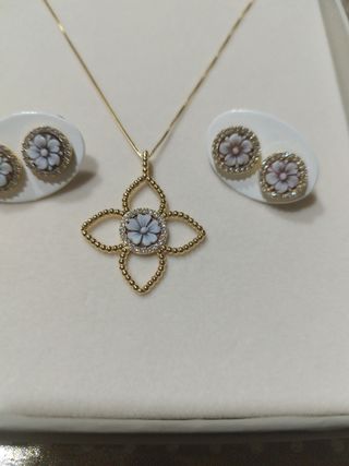 Collana argento cammeo originale