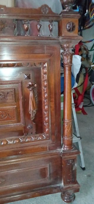 Antiguo cabecero cama