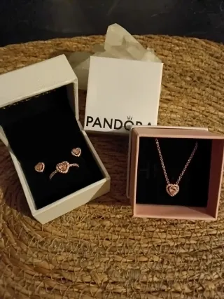 Conjunto de Corazon Rosa de Princess  Disney