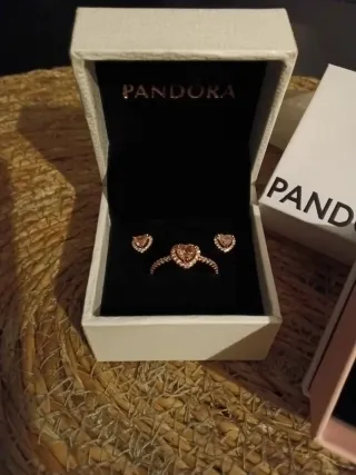 Conjunto de Corazon Rosa de Princess  Disney