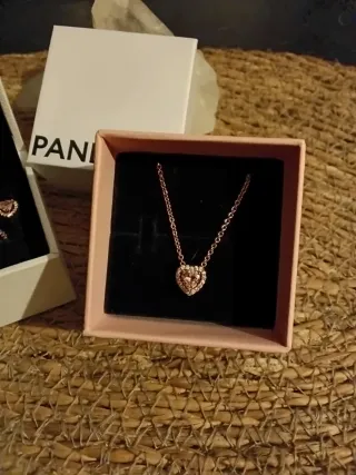 Conjunto de Corazon Rosa de Princess  Disney