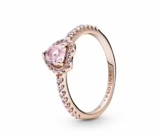 Conjunto Completo de Corazón Rosa Pandora Disney