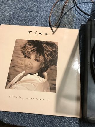 Toca disco de LP vitaje.