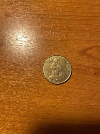 Moneta 20 centesimi francesi 1988