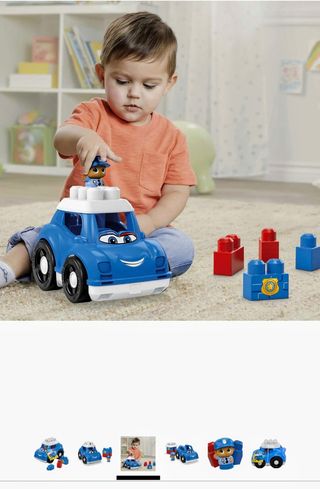 Coche Grande  Policía MEGABLOKS