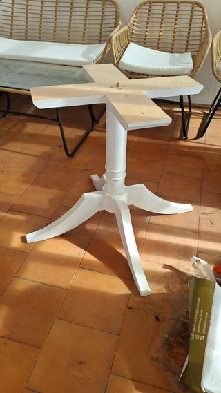 Pata de mesa madera