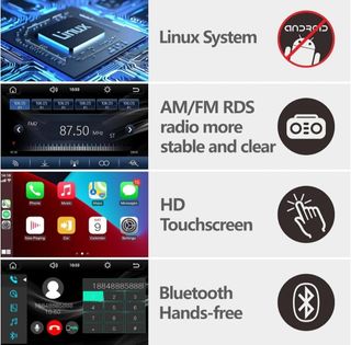 Pantalla Carplay para Ibiza 2009-2013