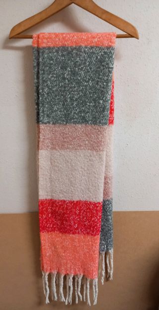 Bufanda grande lana virgen