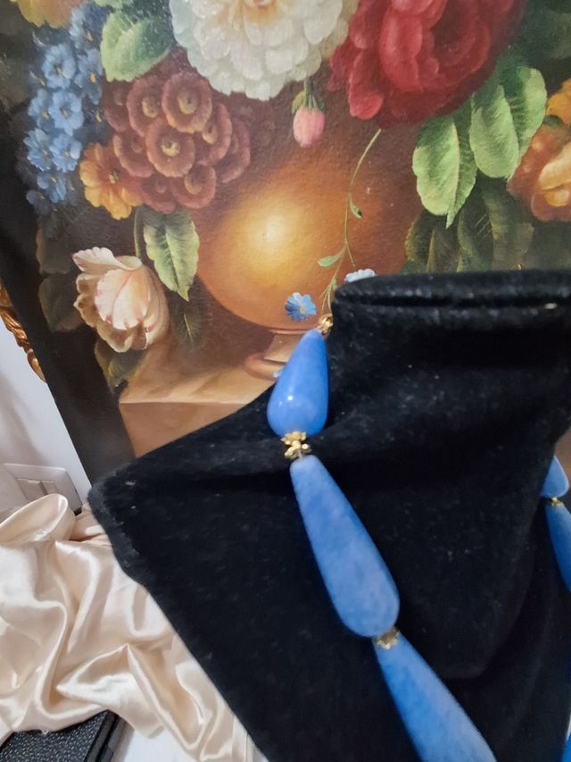 Collana in agata a gocce