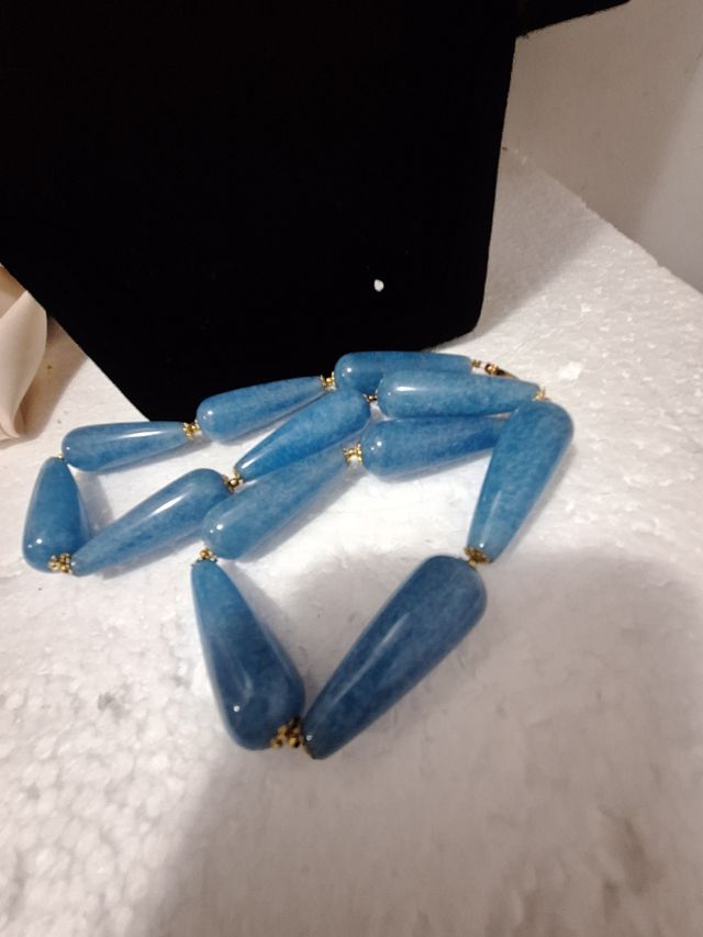 Collana in agata a gocce