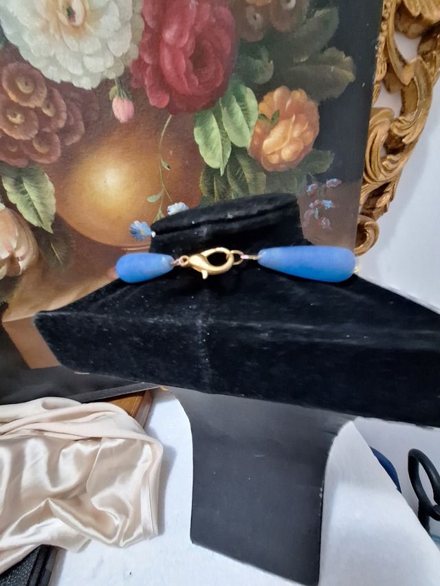 Collana in agata a gocce