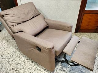 Set divano e poltrone relax reclinabili