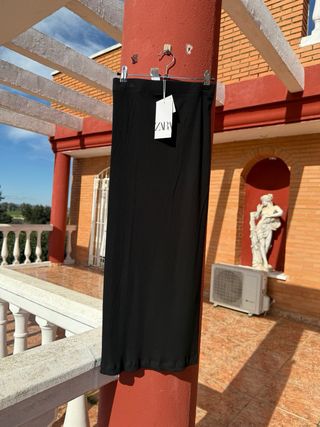 Falda midi 