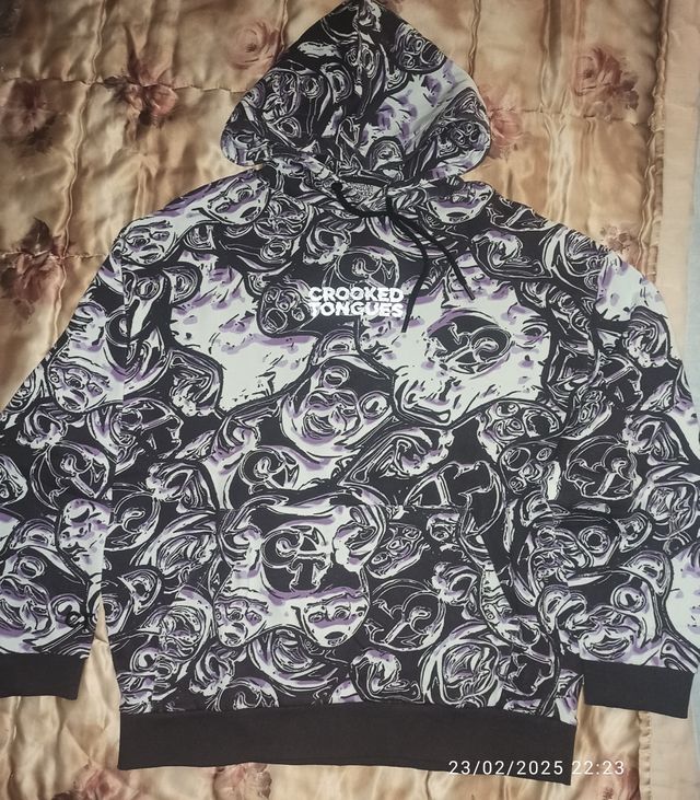 Sudadera con capucha unisex Crooked Tongue