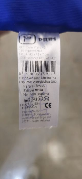 Cojin silla de ruedas