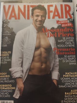 Alex Del Piero articolo Vanity Fair