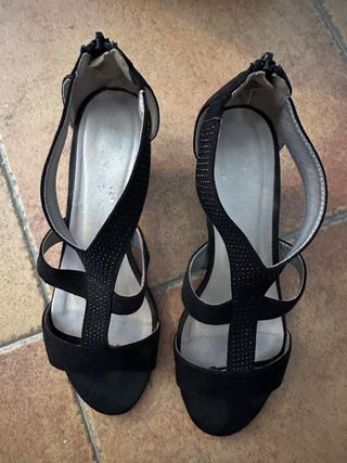 Sandalias negras T38