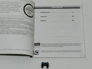 Libro de instrucciones original - Nintendo DS Lite