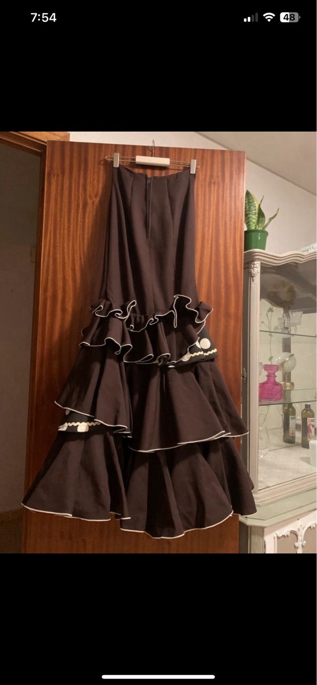 Falda de flamenca