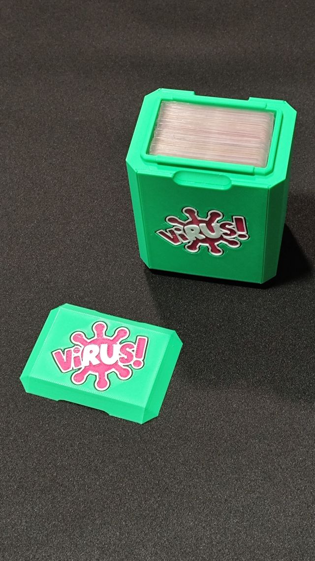 Caja Virus! en impresión 3D