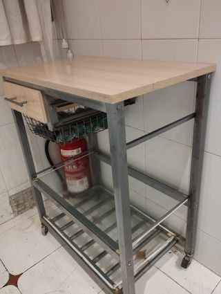Mesa auxiliar de cocina 