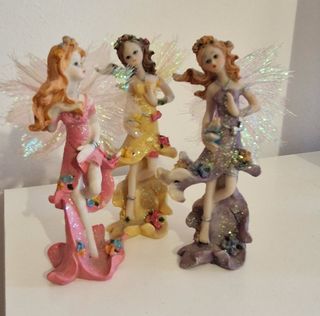 Trio di fate da collezione