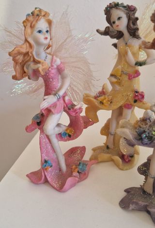 Trio di fate da collezione