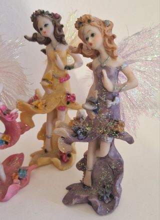 Trio di fate da collezione