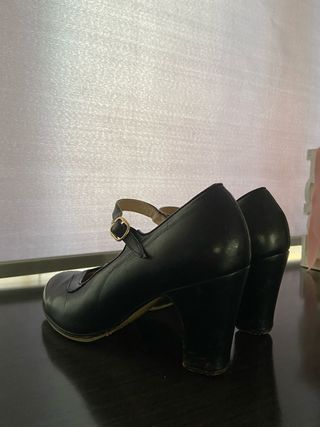 Zapatos flamenco profesional casi nuevo 