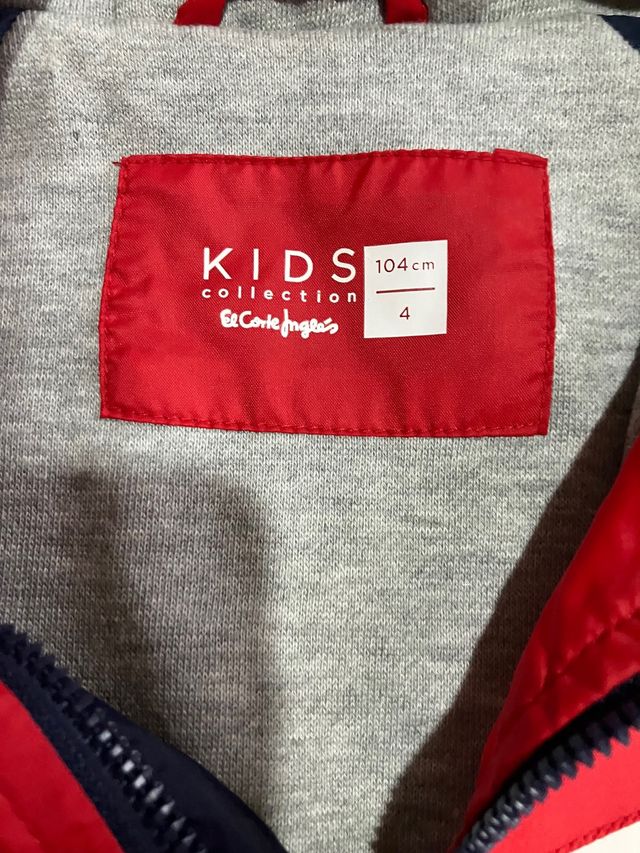 Chaqueta niño talla 4-5 años
