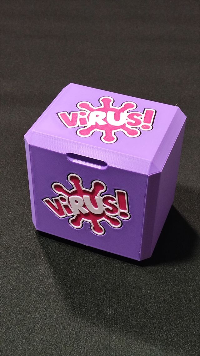Caja Virus! más expansiones en impresión 3D