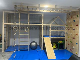 Parque infantil, rocodromo, interior, exterior #20