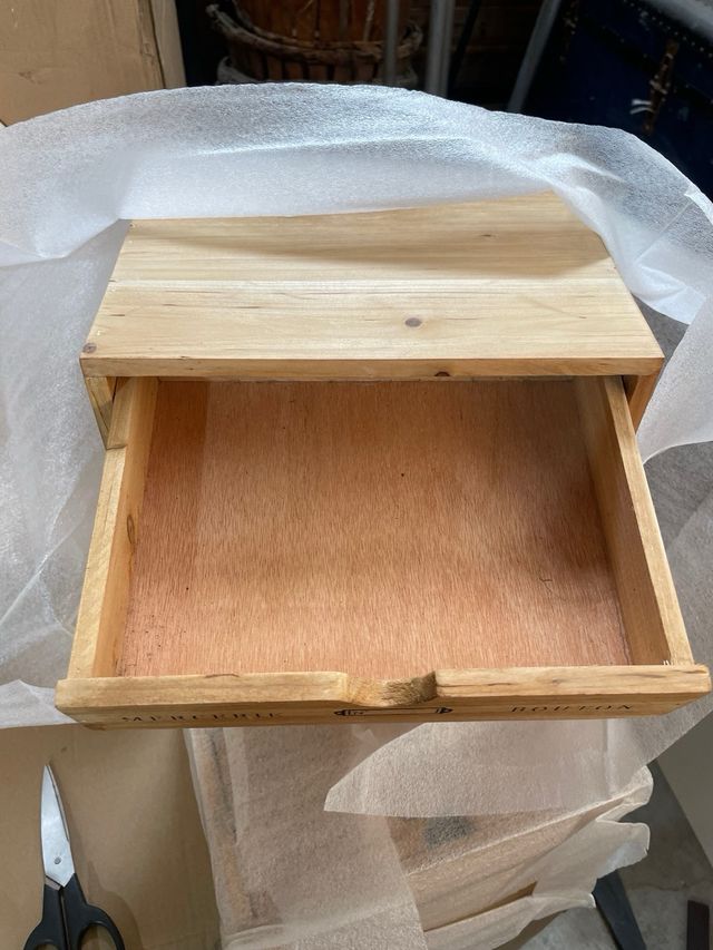 Cajonera mini de madera