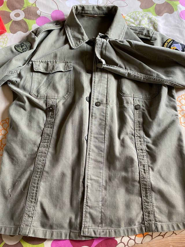 Sobrecamisa cazadora militar