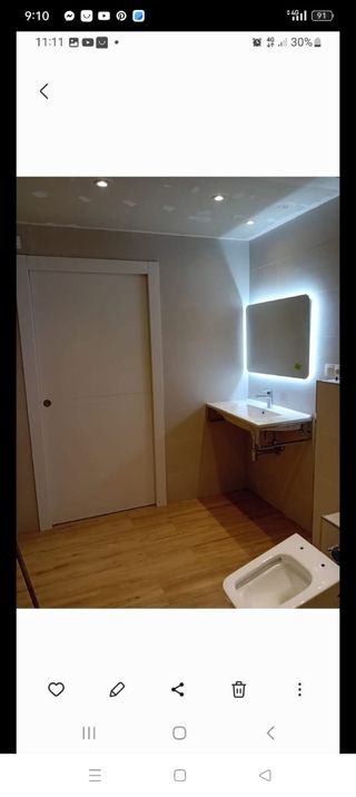 Mesas y bancos hierro y madera