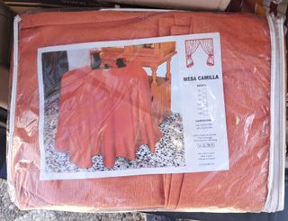 Ropa de camilla varios colores redonda 120cms