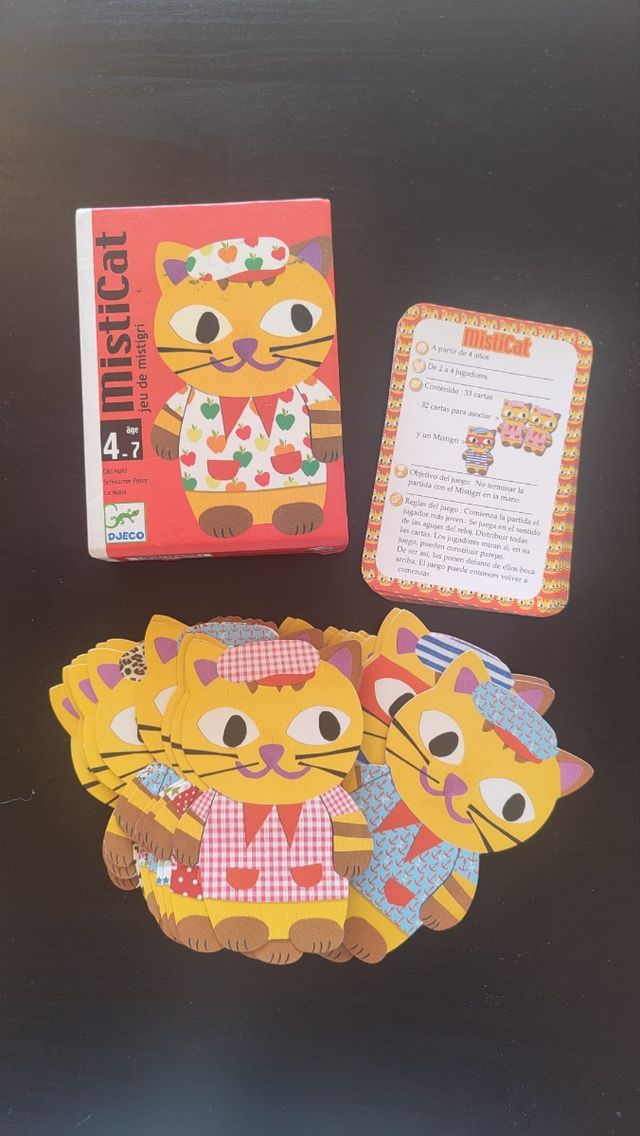 Juego de cartas Misticat