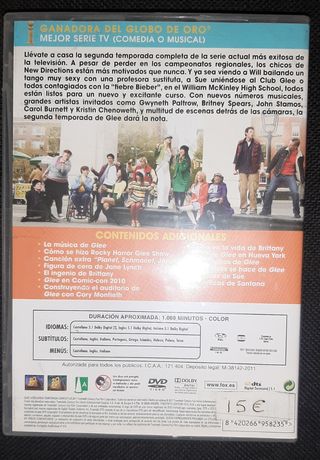 Serie Glee en DVD