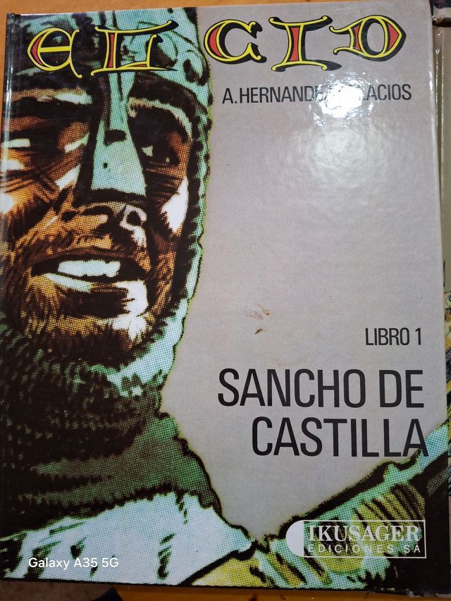 COMICS EL CID D H. PALACIOS LOS 4 COMICS COMPLETOS