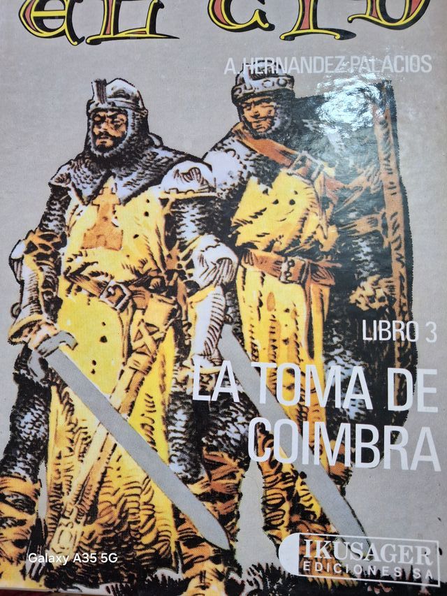 COMICS EL CID D H. PALACIOS LOS 4 COMICS COMPLETOS