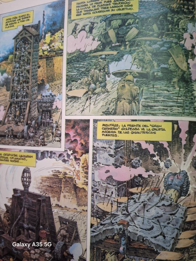 COMICS EL CID D H. PALACIOS LOS 4 COMICS COMPLETOS