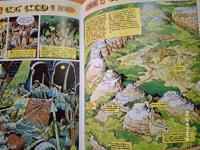 COMICS EL CID D H. PALACIOS LOS 4 COMICS COMPLETOS