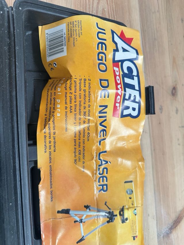 Juego de nivel laser