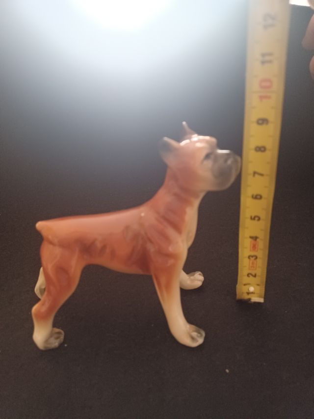 Coppia boxer ceramica inglese