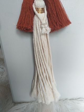 Macrame Bambola decorativa Boho Nordico handmade 