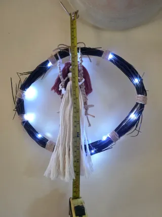 Macrame Bambola decorativa Boho Nordico handmade