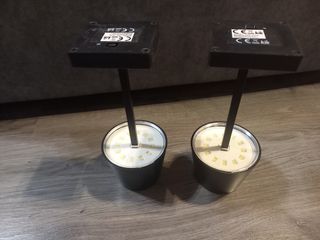 3 Lampade Tavolo Touch