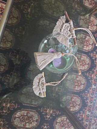 Arazzo macrame  decorazione da parete auto  Nappa 